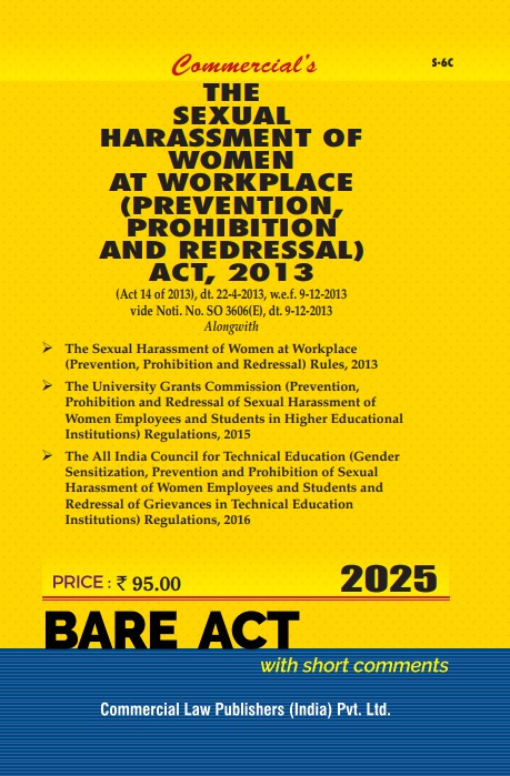 Sexual Harassment of women at workplace (prevention, prohibition and ...